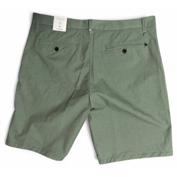 2 Pairs Kenneth Cole Men’s 38" Golf Shorts 9” Inseam, Stone, Moisture Wicking - Picture 5 of 6